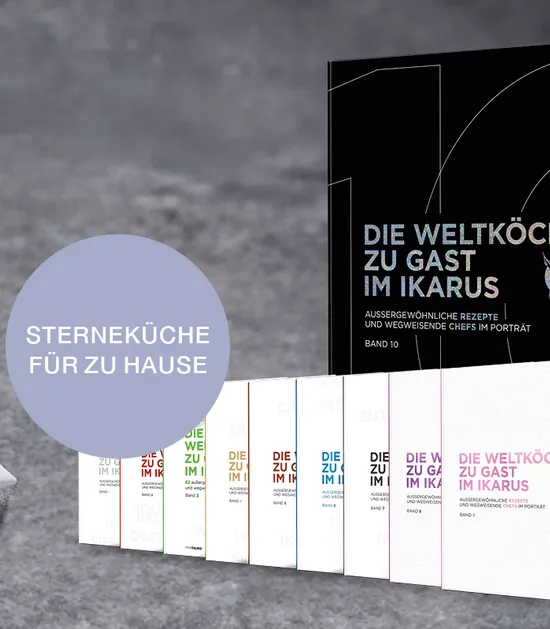 Kochbuchreihe 1-10 "Die Weltköche Zu Gast im Ikarus"